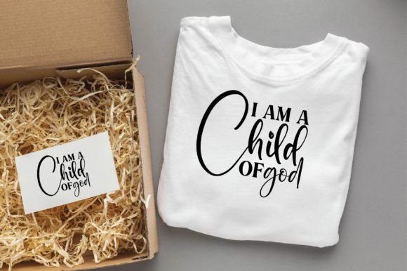 I Am a Child of God Christian Svg Png T-Shirt Designs