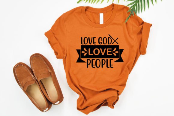 Love God Love People Jesus SVG T-Shirt Designs