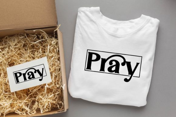 Pray Jesus SVG for T-Shirt Designs