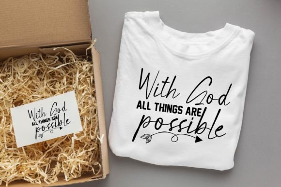 With God All Things Are Possible Jesus S
